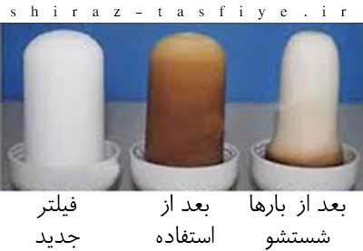 اموزش نحوه شستشو فیلتر سرشیری