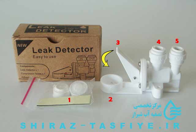 install leak detector نصب نشتی یاب