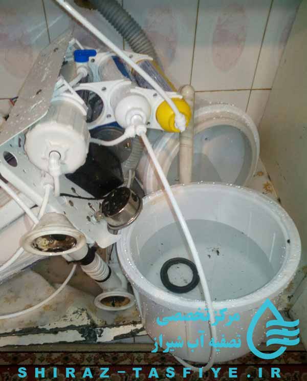 explode tank انفجار مخزن دستگاه تصفیه آب خانگی