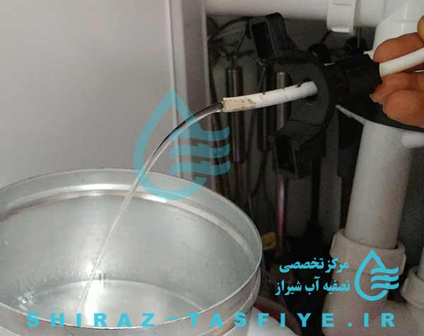 میزان نرمال آب خروجی به فاضلاب