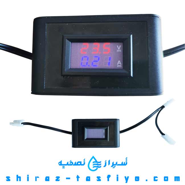 v & A meter تستر ولتاژ و آمپر تصفیه آب خانگی