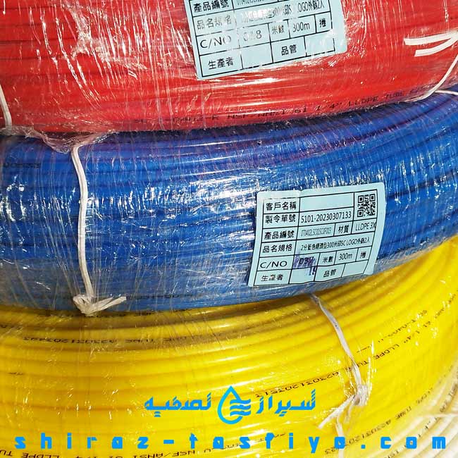 COLORED PIPE SC شیلنگ رنگی تصفیه آب خانگی COLORED PIPE SC شیلنگ رنگی تصفیه آب خانگی