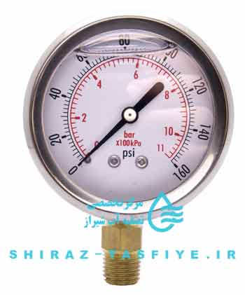 pressure gauge گیج فشار