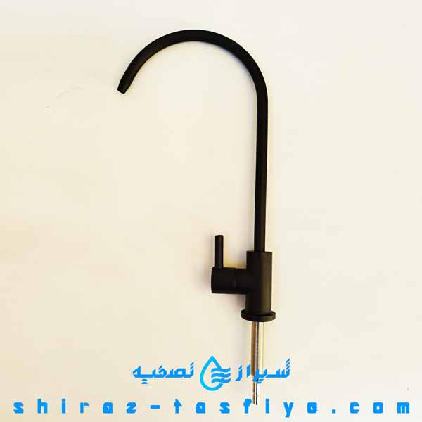 شیر اهرمی رنگ مشکی مات (سیاه غیر براق )