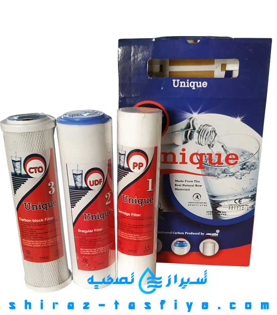 unique pack فیلتر تصفیه آب یونیک 