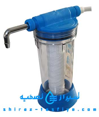 دستگاه تصفیه آب تک فیلتر رومیزی دستگاه تصفیه آب تک فیلتر رومیزی