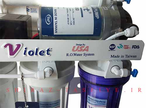 دستگاه تصفیه آب 6 مرحله VIOLET دستگاه تصفیه آب 6 مرحله VIOLET